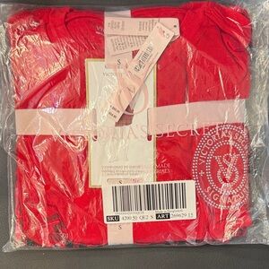 Victoria's Secret Red Pajama Set- Shorts
